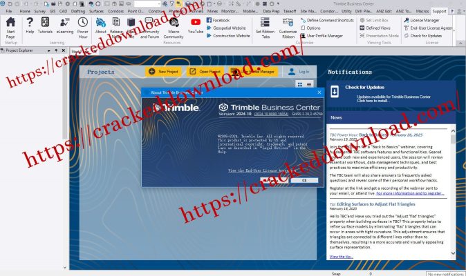 Trimble Business Center 2024.1.0 the new version torrent link 2 TRIMBLE BUSINESS CENTER V2024.1 CRACKED VRESION