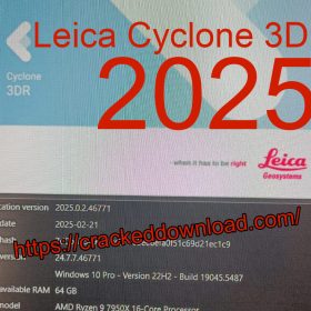 Leica Cyclone 3DR v2025.02