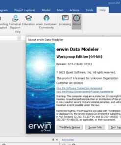 Erwin Data Modeler 12.5.2