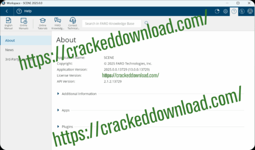 download crack license FARO SCENE 2025