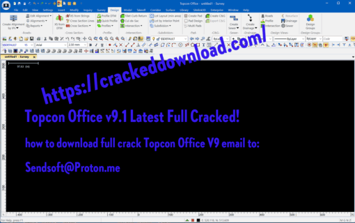 Survey processing and design software cracked version Topcon MAGNET Office v9 cracked license download