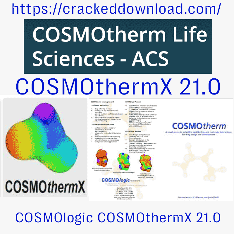 COSMOlogic COSMOthermX 21.0 3 COSMOlogic COSMOthermX 21.0