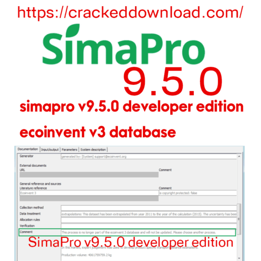 SimaPro v9.5.0 developer edition