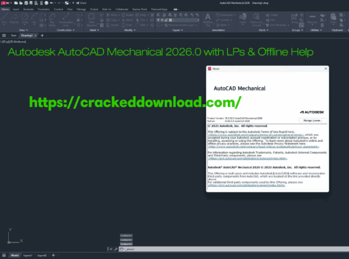 Autodesk AutoCAD Mechanical 2026.0