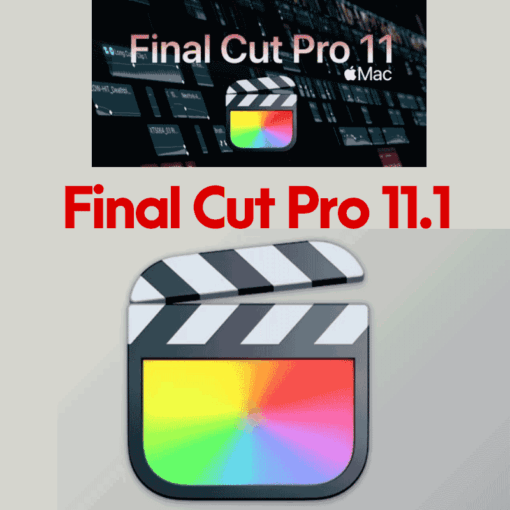 Final Cut Pro 11.1 video editing for Mac