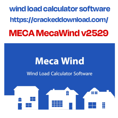 MECA MecaWind v2529 wind load calculator software