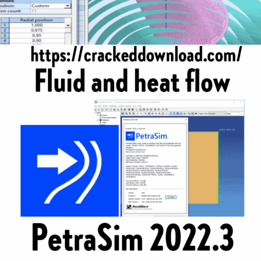 PetraSim 2022.3 Fluid and heat flow