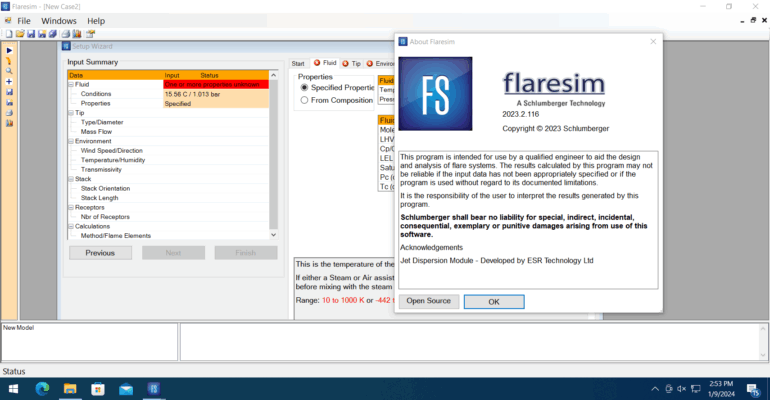 Schlumberger Flaresim 2023.2 crack license download