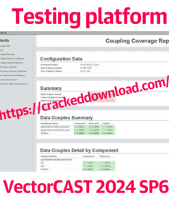 VectorCAST 2024 SP6 testing platform