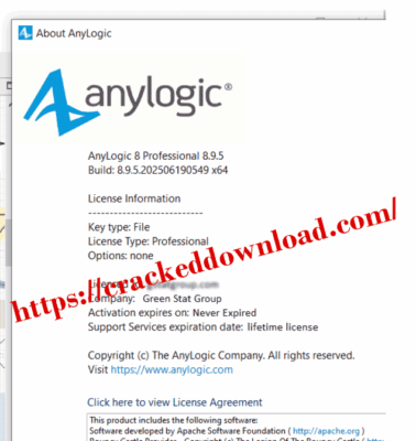 AnyLogic Professional 8.9.5 AnyLogic Professional 8.9.5