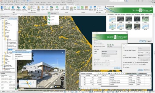 Opencartis Spatial Manager for AutoCAD Professional 9.6.1.17012 + crack
