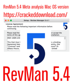 RevMan 5.4 Meta analysis Mac OS version