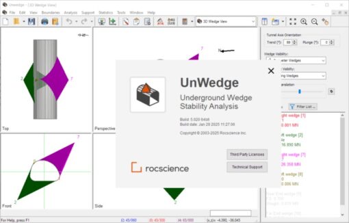 Rocscience UnWedge 5.0