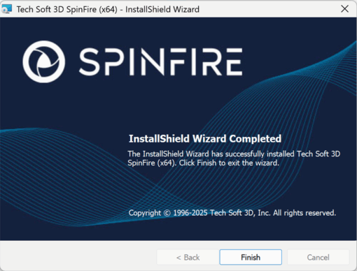 Tech Soft 3D SpinFire Insight 2025.2.0