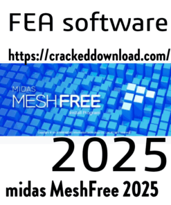 midas MeshFree 2025 FEA software