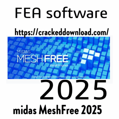 midas MeshFree 2025 FEA software