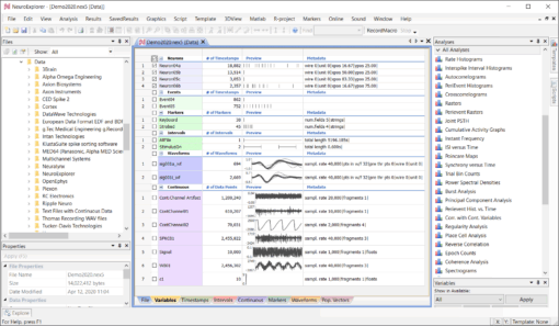 NeuroExplorer 5.4 data analysis program full crack