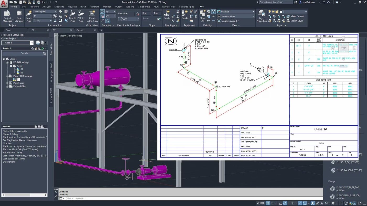 Plant 3D Addon 2026.1 AutoCAD Plant 3D toolset 4 Plant 3D Addon 2026.1