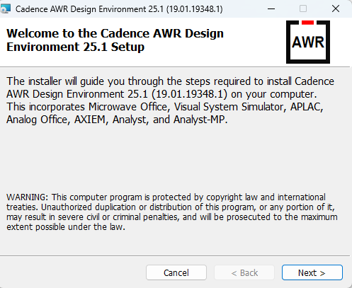 AWR Design Environment 25.1 microwave engineers 5 AWR Design Environment 25.1