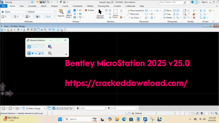 Bentley MicroStation 2025 v25.0 download MicroStation 25.0