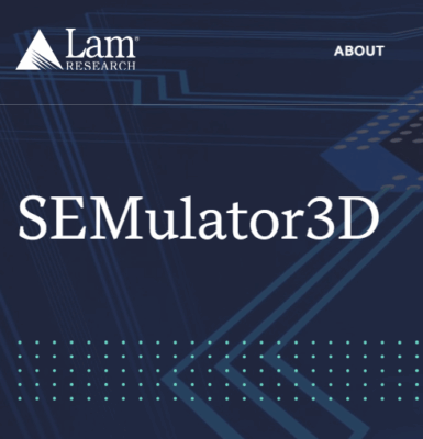 Coventor SEMulator3D 11.2