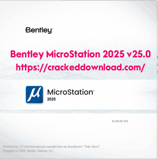 MicroStation 2025 crack license download