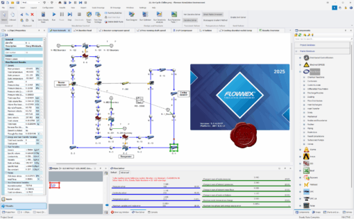 Flownex Simulation Environment 2025 R3 v9.0.4.6127