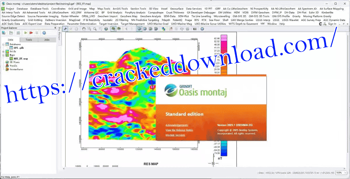 Geosoft Oasis Montaj 2025.1 7 Geosoft Oasis Montaj 2025.1 perpetual license key