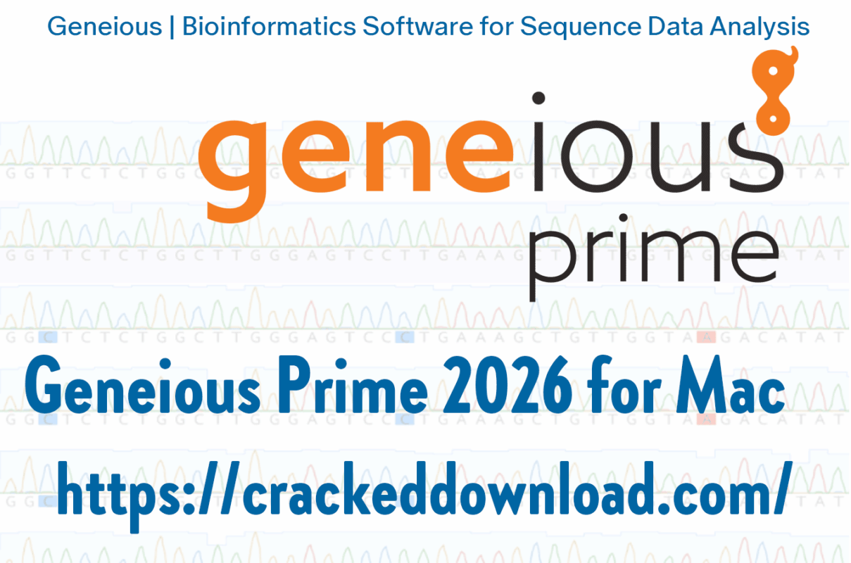 Geneious Prime 2026 for Mac 9 Geneious Prime 2026.0 for MacOS perpetual license