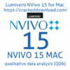 Lumivero NVivo 15 for Mac with perpetual license