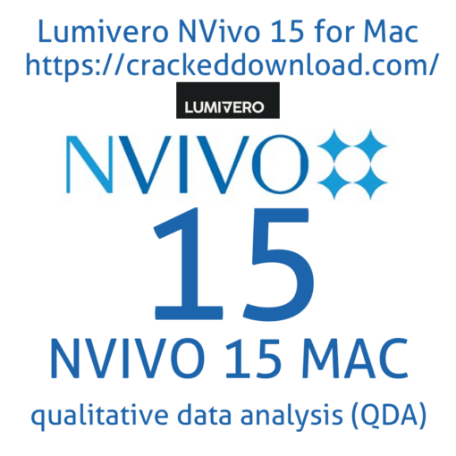 Lumivero NVivo 15 for Mac with perpetual license