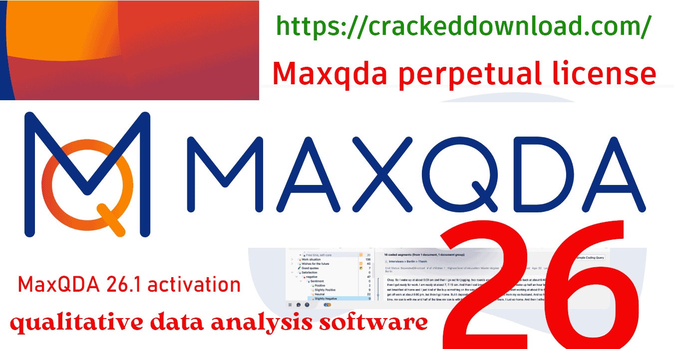 MaxQDA 26.1 activation