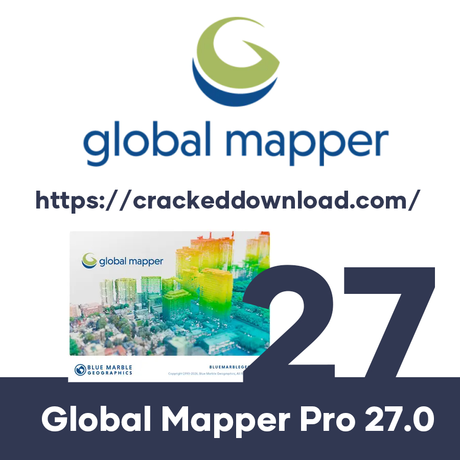 Global Mapper Pro 27 crack