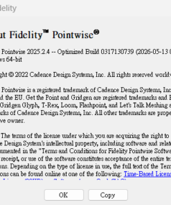Cadence Fidelity Pointwise 2025
