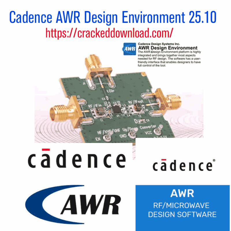 Cadence AWR Design Environment 25.10