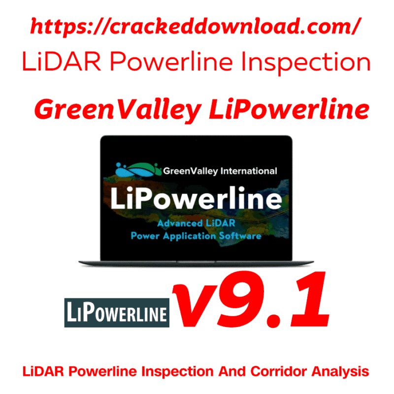LiPowerline V9 LiDAR Powerline Inspection 5 GreenValley LiPowerline v9